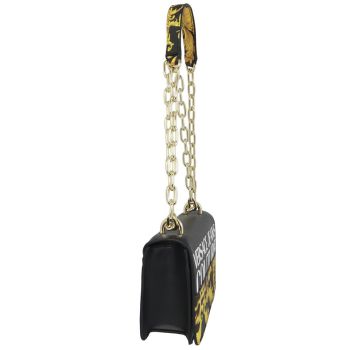 Túi Xách Versace Jeans Couture Shoulder Strap With Print Black Màu Đen Vàng