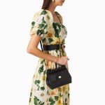 Túi Xách Nữ Dolce & Gabbana D&G Small Sicily Bag in Iguana Printed Leather Màu Đen