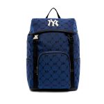 Balo MLB Monogram Diamond Jacquard Backpack New York Yankees 3ABKM011N-50BLD