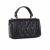 Túi Xách Valentino Women's Beatriz Quilted Chevron Leather Shoulder Bag Màu Đen