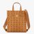 Túi Tote MCM Klassik Tote In Visetos Cognac Màu Nâu