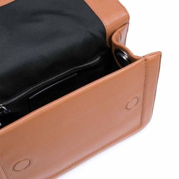 Túi Xách Marc Jacobs The Cushion Bag Màu Nâu