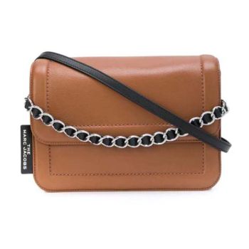 Túi Xách Marc Jacobs The Cushion Bag Màu Nâu