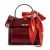 Túi Xách Marc Jacobs The Uptown Leather Satchel Màu Đỏ