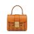 Túi Xách Tay MCM Tracy Visetos Leather Top-Handle Bag Màu Nâu