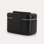 Túi Đeo Chéo Pedro Textured Leather Vanity Case PW4-65940023 Màu Đen