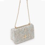 Túi Xách Tay Pedro Tweed Shoulder Bag PW2-76610041 Phối Màu