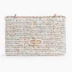 Túi Xách Tay Pedro Tweed Shoulder Bag PW2-76610041 Phối Màu