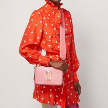 Túi Xách Marc Jacobs The Sure Shot Shoulder Camera Cross-Body Bag Flirt Pink Medium NWT Màu Hồng