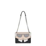 Túi Đeo Chéo Karl Lagerfeld Maybelle Choupette Flap Shoulder Bag Màu Đen Size 24