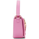 Túi Cầm Tay Versace Jeans Couture Pink Round Buckle Bag Màu Hồng