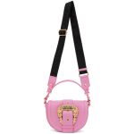 Túi Cầm Tay Versace Jeans Couture Pink Round Buckle Bag Màu Hồng