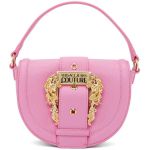 Túi Cầm Tay Versace Jeans Couture Pink Round Buckle Bag Màu Hồng