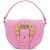 Túi Cầm Tay Versace Jeans Couture Pink Round Buckle Bag Màu Hồng