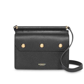 Túi Đeo Chéo Burberry Mini Title Bag Black 8014579 Màu Đen