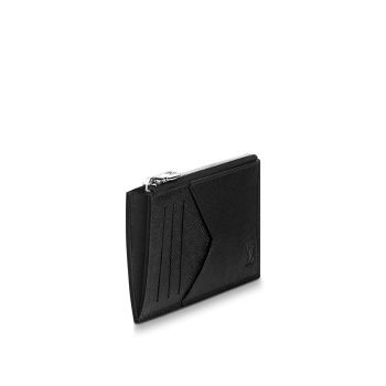 Ví Nam Louis Vuitton Coin Card Holder M62914 Màu Đen