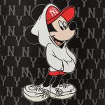 Balo MLB X Disney Mono Backpack New York Yankees Màu Đen