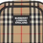 Túi Đeo Chéo Burberry Vintage Check Messenger Bag Màu Nâu