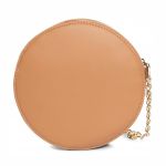 Túi Moschino Woven Gold Studs Shoulder Bag Synthetic Màu Nâu