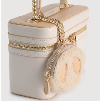 Túi Đeo Chéo Pedro Boxy Shoulder Bag PW2-76390057 Màu Trắng