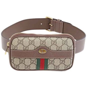 Túi Đeo Hông Gucci Phidia GG Supreme Belt Bag Beige Ladies Belt Size 75cm