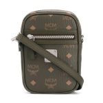 Túi Đeo Chéo MCM Visetos Original X Mini Crossbody Bag Màu Xanh Lá