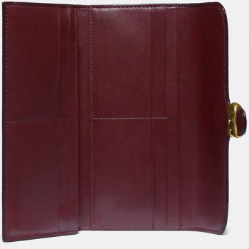 Ví Coach Tabby Long Wallet In Colorblock Màu Hồng