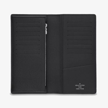 Ví Nam Louis Vuitton LV Brazza Wallet Canvas Màu Đen