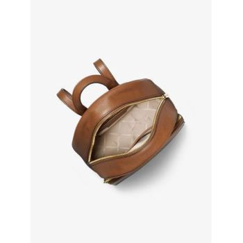 Balo Michael Kors MK Medium Abbey Backpack Màu Nâu