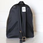 Balo Coach Saddle New Women's (F29004) Charlie Pebble Black Leather Backpack