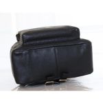 Balo Coach Saddle New Women's (F29004) Charlie Pebble Black Leather Backpack