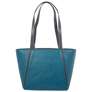 Túi Tote Michael Kors MK Whitney Leather Tote- Teal  Màu Xanh Ngọc