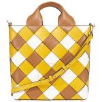 Túi Tote Michael Kors MK Mott Woven Leather Market Tote- Jasmine Yellow Màu Vàng