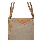 Túi Tote Michael Kors MK Raven Large Canvas Shoulder Tote- Natural  Màu Be