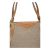 Túi Tote Michael Kors MK Raven Large Canvas Shoulder Tote- Natural  Màu Be