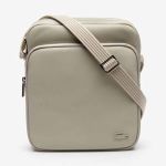 Túi Đeo Chéo Lacoste Men's Classic Petit Pique Double Bag Peacoat Gray