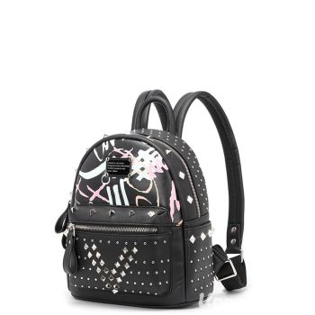 Balo Đinh Venuco  V - Đen Cam - D07S401