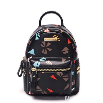 Balo Venuco  Đen Hình Đinh Hông - D03S345