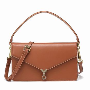 Túi Da Thật Venuco A41 - Nâu Cam - B11A41