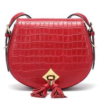 Túi Da Thật Venuco F77 - Đỏ Vân - R06F77