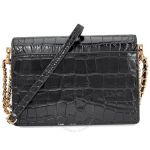 Túi Đeo Chéo Tory Burch Robinson Embossed Mini Shoulder Bag Màu Đen