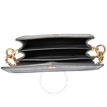 Túi Đeo Chéo Tory Burch Robinson Embossed Mini Shoulder Bag Màu Đen