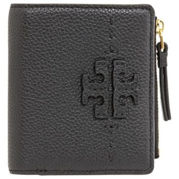Ví Nhỏ Tory Burch McGraw Bi-Fold Mini Wallet- Black Màu Đen