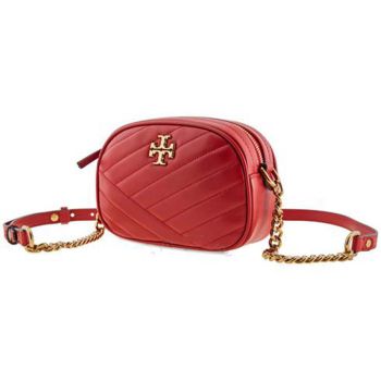 Túi Đeo Chéo Tory Burch Kira Chevron Small Camera Bag- Red Apple Màu Đỏ