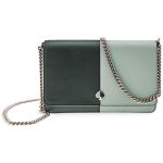 Túi Đeo Chéo Kate Spade Nicola Bicolor Chain Wallet Màu Xanh Green