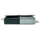 Túi Đeo Chéo Kate Spade Nicola Bicolor Chain Wallet Màu Xanh Green