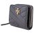 Ví Cầm Tay Tory Burch Kira Chevron Bi-fold Wallet- Black Màu Đen