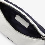 Túi Lacoste Men's L.12.12 Cuir Embossed Lettering Bicolour Fanny Pack