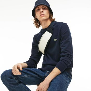 Túi Lacoste Men's L.12.12 Cuir Embossed Lettering Bicolour Fanny Pack