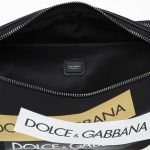 Túi Đeo Hông Nam Dolce & Gabbana D&G Fabric Beltbag Màu Đen Cho Nam